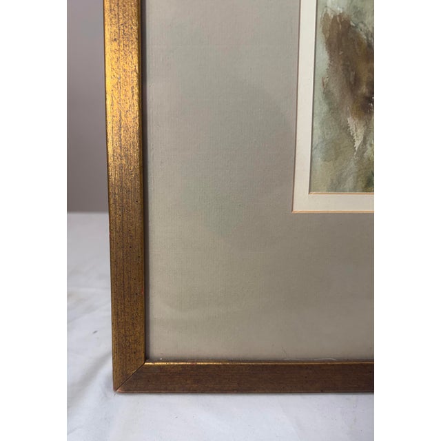 Paint Original Athena Gilliland Leopard Cub Cheetah Cat Realism Watercolor Painting For Sale - Image 7 of 13