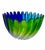 Vintage Studio Nova “Solaris” art glass bowl made in Germany by Walther Glas, dating to the 1980s. This sculptural bowl...