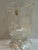 Beautiful 1970s Imperlux Bavaria crystal 9" tall vase from Czechoslovakia, featuring a frosted rose design etched on clear...