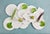 Illustration Cabbage Leaf Side Plates, Set of 4 For Sale - Image 3 of 11