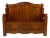 Napoleon III Chest Bench in Walnut, France, 1860s For Sale