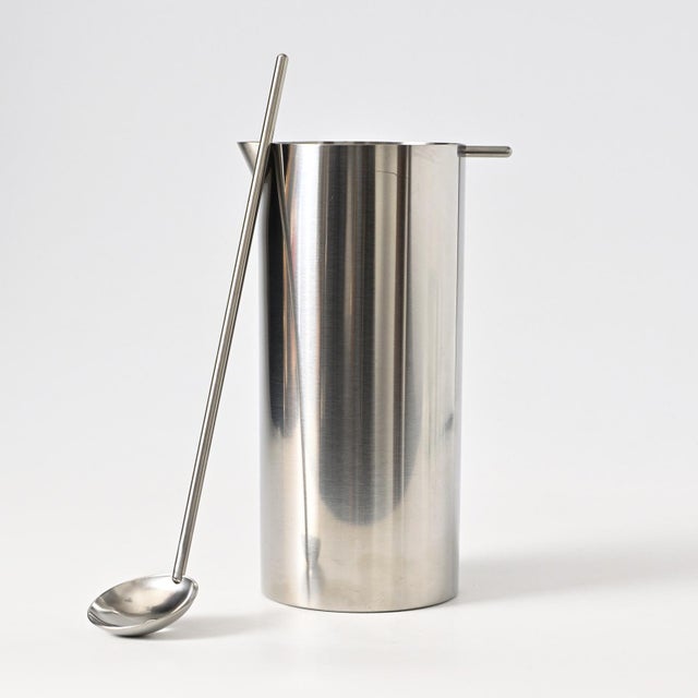 Cylinda Line Cocktail Mixer by Arne Jacobsen for Stelton, 1980s For Sale - Image 7 of 8