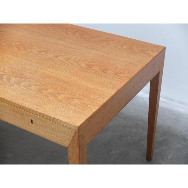 Model 36 Freestanding Desk in Oak by Severin Hansen for Haslev, 1958 For Sale - Image 14 of 18
