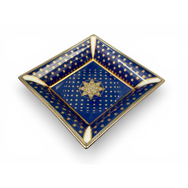 Stars of Diamonds Limoges Porcelain Dish from Patek Philippe Museum Collection, 2022 For Sale - Image 4 of 14
