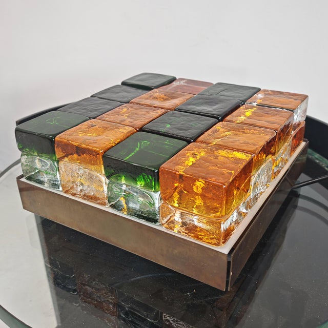 1960s Glass Table Lamp by Giusto Toso for Seguso, 1960s For Sale - Image 5 of 13