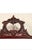 Antique Rococo-Style Hand Carved Mahogany Wall Mirror For Sale - Image 4 of 4