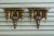 Ornamental & Decorative Materials 1990s Crafted Gold Leaf Wall Shelves - a Pair For Sale - Image 7 of 7