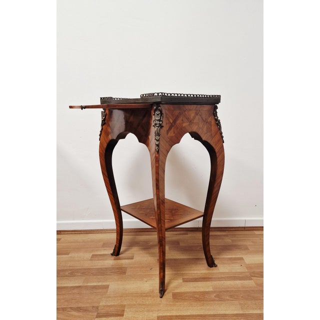 Napoleon III Coffee Table, 1900s For Sale - Image 5 of 17