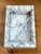 Metal Vintage Marble and Brass Decorative Dresser Tray For Sale - Image 7 of 12