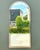Metal Vintage Arched Metal Mirror After Pace For Sale - Image 7 of 12