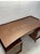 Mid-Century Modern 1960s Mid Century Modern Mainline Hooker Walnut Double Pedestal Floating Top Desk For Sale - Image 3 of 12