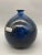 a flower vase *glazed ceramic vase *by Federico Simone *for Casarte *Italy *around 1970 *deep blue glaze-fantastic color...