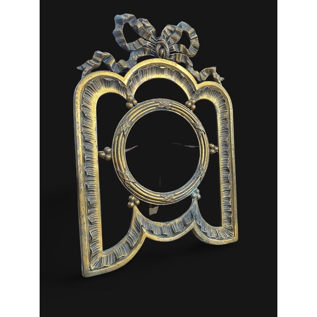 Large Gilt Bronze Photo Frame, France, 1800s For Sale - Image 10 of 13