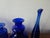 1970s Mid-Century Modern Vases in Cobalt Glass, 1978, Set of 5 For Sale - Image 5 of 14