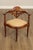 Victorian Antique Victorian Carved Corner Chair For Sale - Image 3 of 12