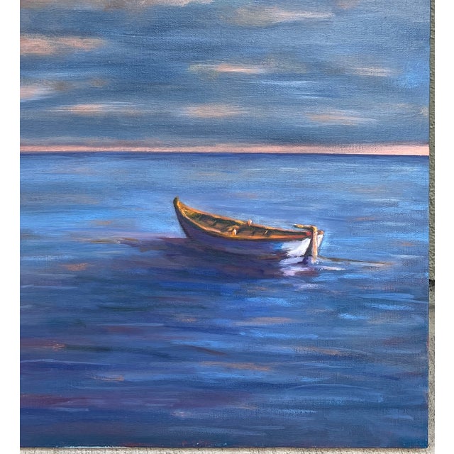 “Dusk” Oil on Canvas by Joao De Brito For Sale - Image 4 of 7