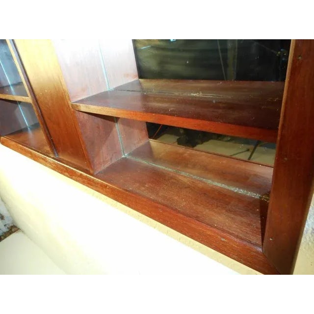 Mid-Century Modern Mid-Century Modern Walnut and Mirrored Shadow Box For Sale - Image 3 of 7