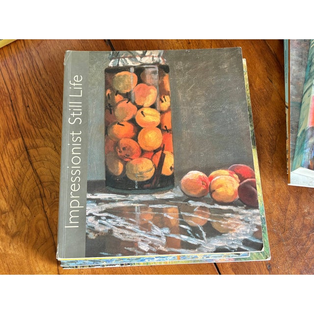 Coastal-Colored Collection of Impressionist Books, Set of 8 For Sale - Image 9 of 13