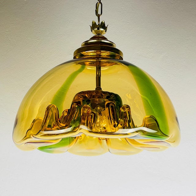 Mid-Century Murano Pendant Lamp Medusa, Italy, 1960s For Sale - Image 7 of 15
