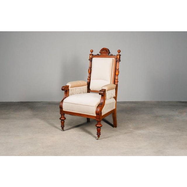 19th Century Gründerzeit Armchairs from Möblinger, Set of 2 For Sale - Image 9 of 18