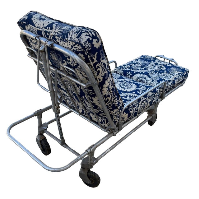 1940 #21 Posture Cot Ambulance Stretcher by Ferno-Washington Inc.or Chaise Lounge For Sale - Image 14 of 15