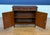 Serpentine Mahogany Two Door Cabinet by Leighton Hall - Showroom Sample For Sale - Image 9 of 12
