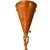 Mid-Century Modern Scandinavian Cone-Shaped Copper Pendant Lamp For Sale - Image 3 of 5