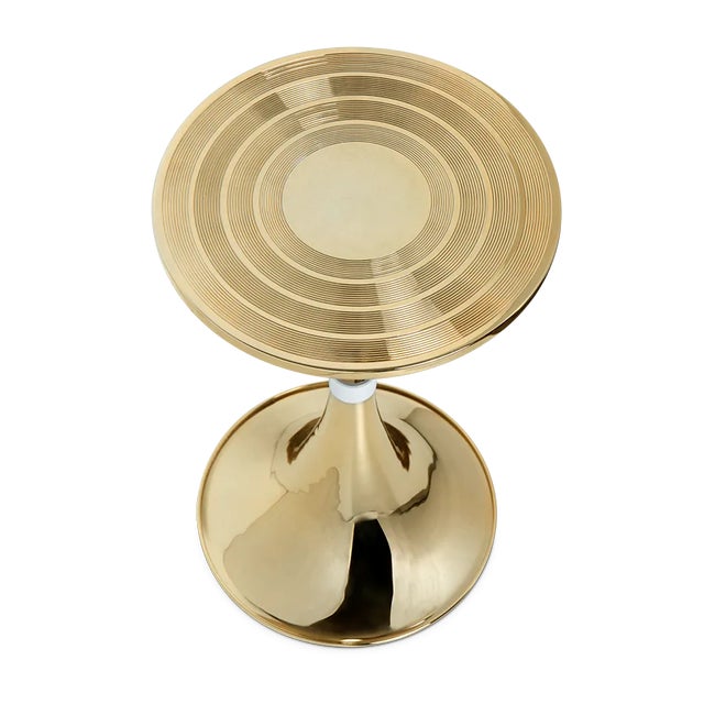 Mid-Century Modern Botti Side Table by Essential Home For Sale - Image 3 of 12