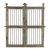 Vintage Indian Painted Garden Gate/”Dog Door” For Sale