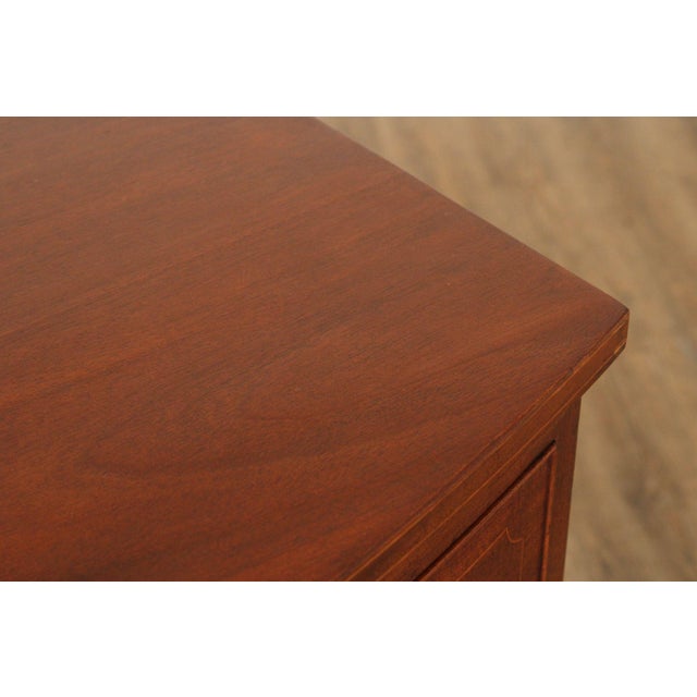 Biggs Hepplewhite Style Mahogany Chest of Drawers For Sale - Image 12 of 18