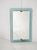 Mid-Century Modern Aquamarine Stained Glass Wall Mirror by Max Ingrand for Fontana Arte, 1950s For Sale - Image 16 of 18