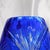1950s Blue Cut to Clear Vase For Sale In San Francisco - Image 6 of 8