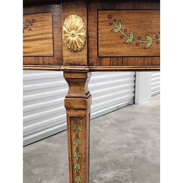 Vintage Maitland-Smith Adam Style Console Table For Sale - Image 12 of 12