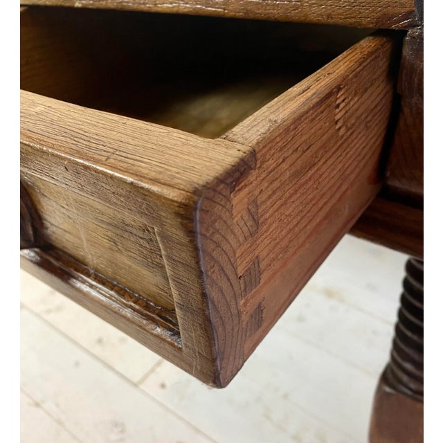 Antique Spanish Coffee Table with Solomonic Legs For Sale - Image 18 of 18