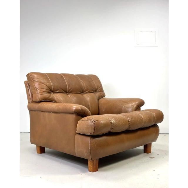 1960s Arne Norell Leather “Mexico” Lounge Chair For Sale - Image 12 of 12