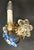 Gilt Floral Wall Lamps with Murano Glass Flowers, Italy, 1960s, Set of 2 For Sale - Image 9 of 18
