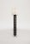 Glass Handcrafted Ceramic Floor Lamp in Red Glaze With Linen Lampshade For Sale - Image 7 of 12