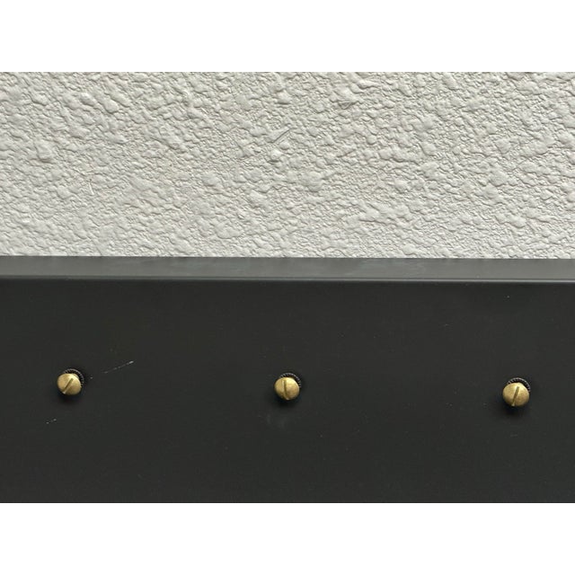 Late 20th Century Studded Wall Panel With Shelf For Sale - Image 5 of 12