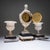 Marble Mantel Clock with Matching Vases, 1830, Set of 3 For Sale - Image 3 of 8