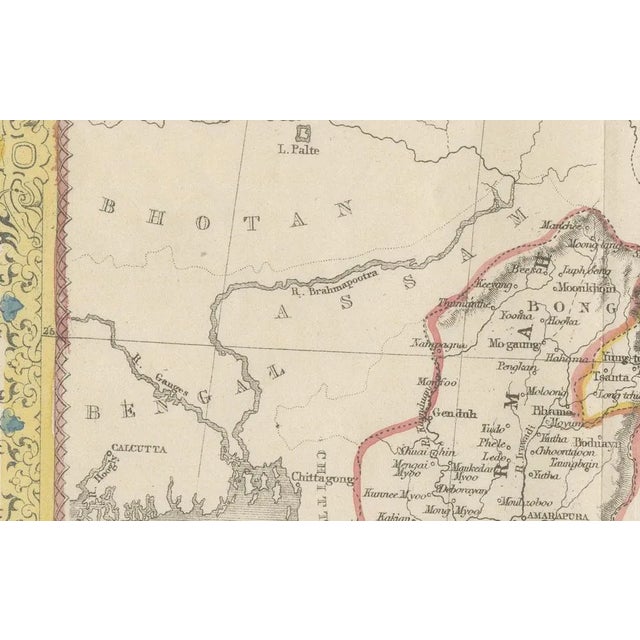 Tallis Map of China by J. Rapkin, 1851 For Sale - Image 10 of 13