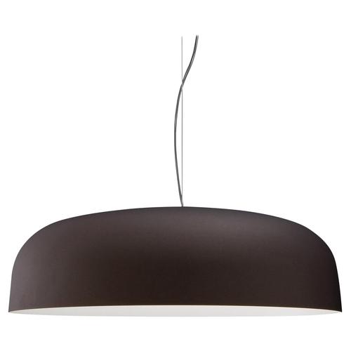 Metal Suspension Lamp Canopy 422 in Bronze and White by Francesco Rota for Oluce For Sale - Image 7 of 7
