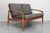 Wood Paper Knife 2-Seater Teak Sofa by Kai Kristiansen, Denmark, 1960s For Sale - Image 7 of 18