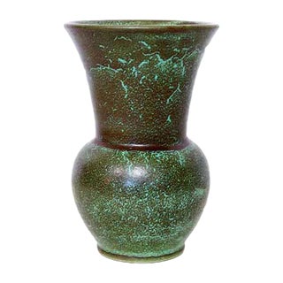 Majolica Vase from Karlsruher Majolika, 1940s For Sale