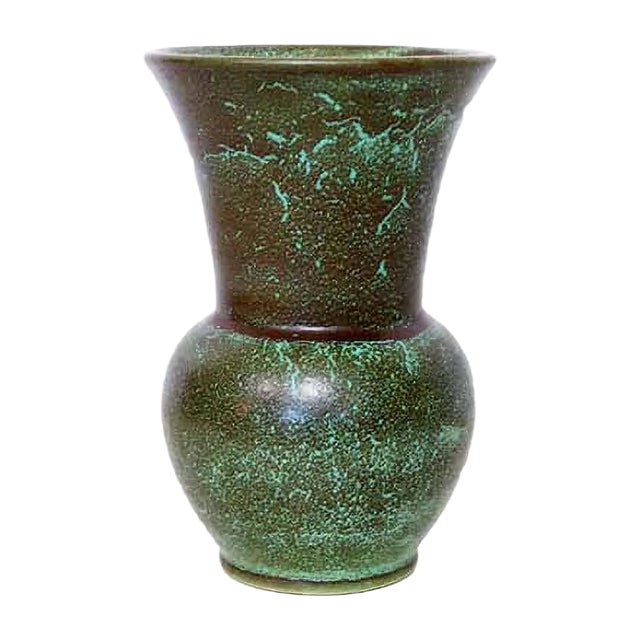 Majolica Vase from Karlsruher Majolika, 1940s For Sale