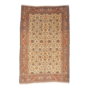 Antique Persian Kashan Rug 6'9" X 9'3''