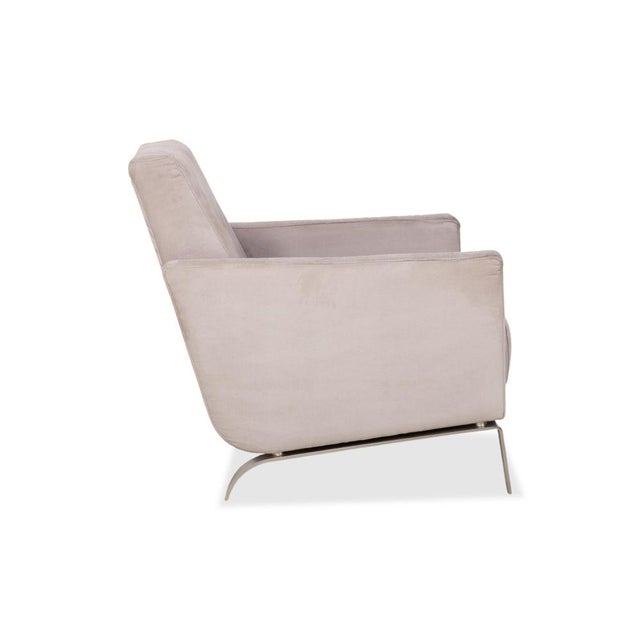 Fabric Fly Armchairs in Cream Beige from BoConcept, Set of 2 For Sale - Image 9 of 13