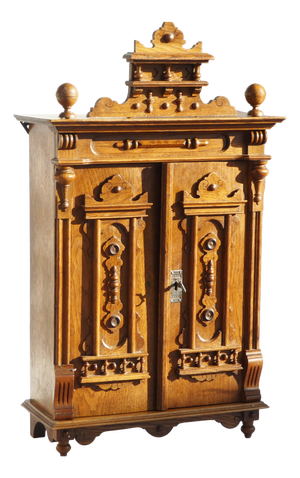 Vintage Oak Cabinet, 1920s