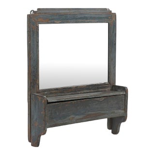 Vintage Indian Hanging Wall Mirror For Sale