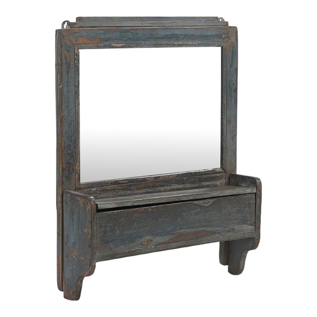Vintage Indian Hanging Wall Mirror For Sale