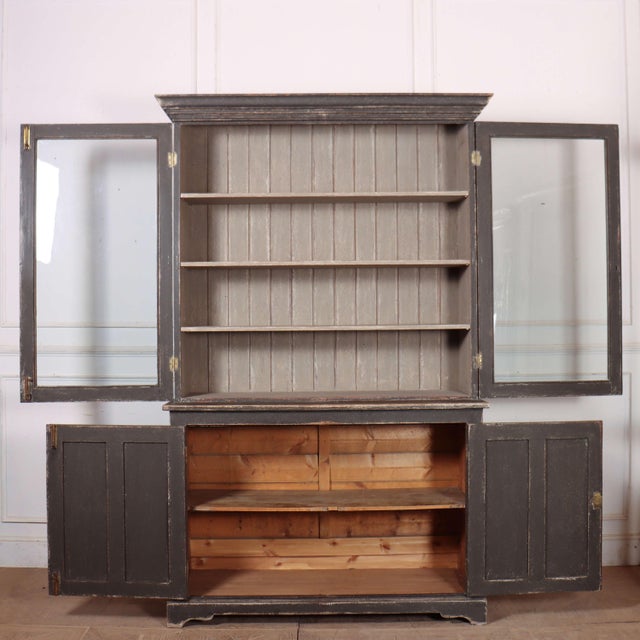English Glazed Display Bookcase For Sale - Image 10 of 16
